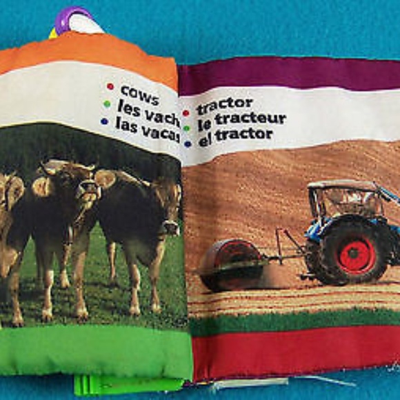 Rare infant baby boy teether ring book - Picture 3 of 4